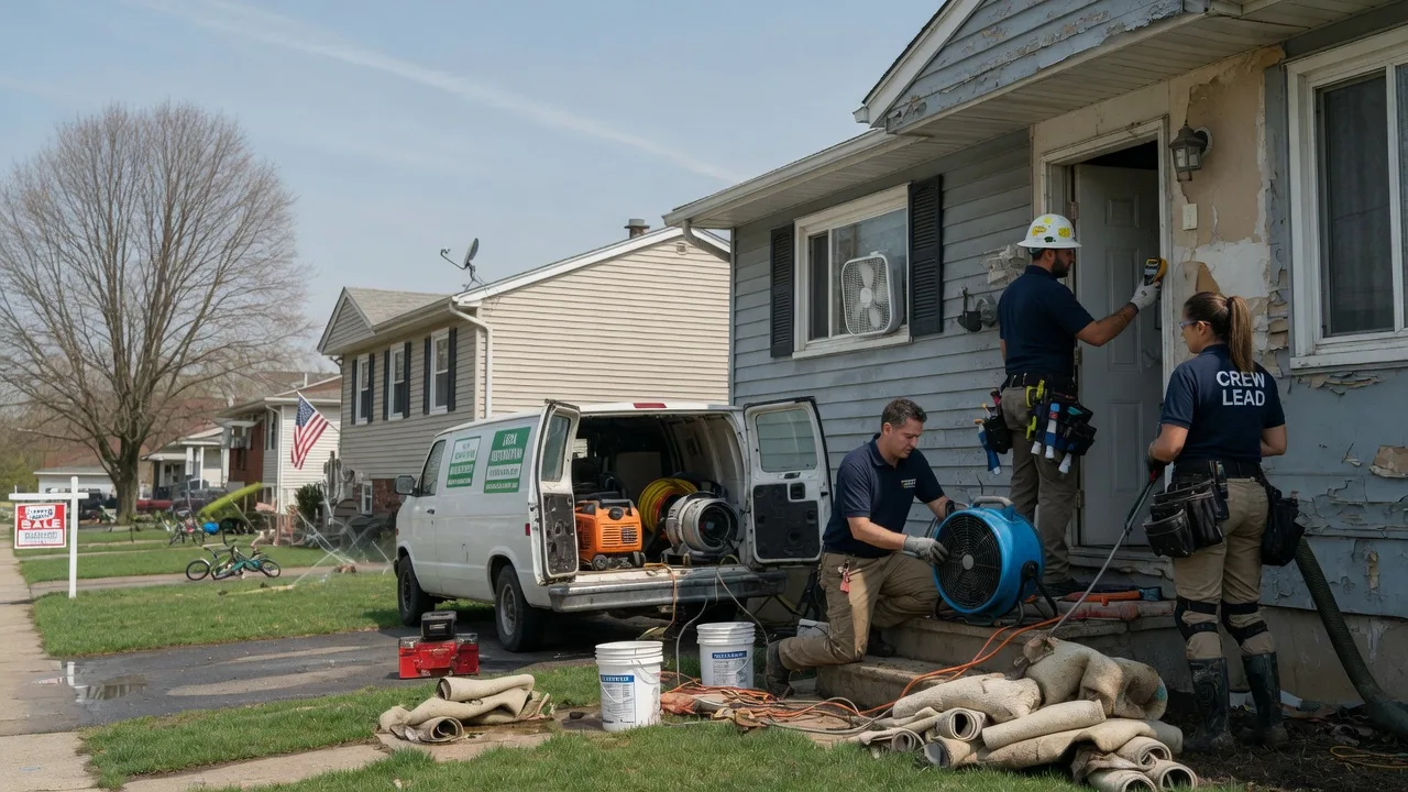 Flood Cleanup in Minster, OH near me